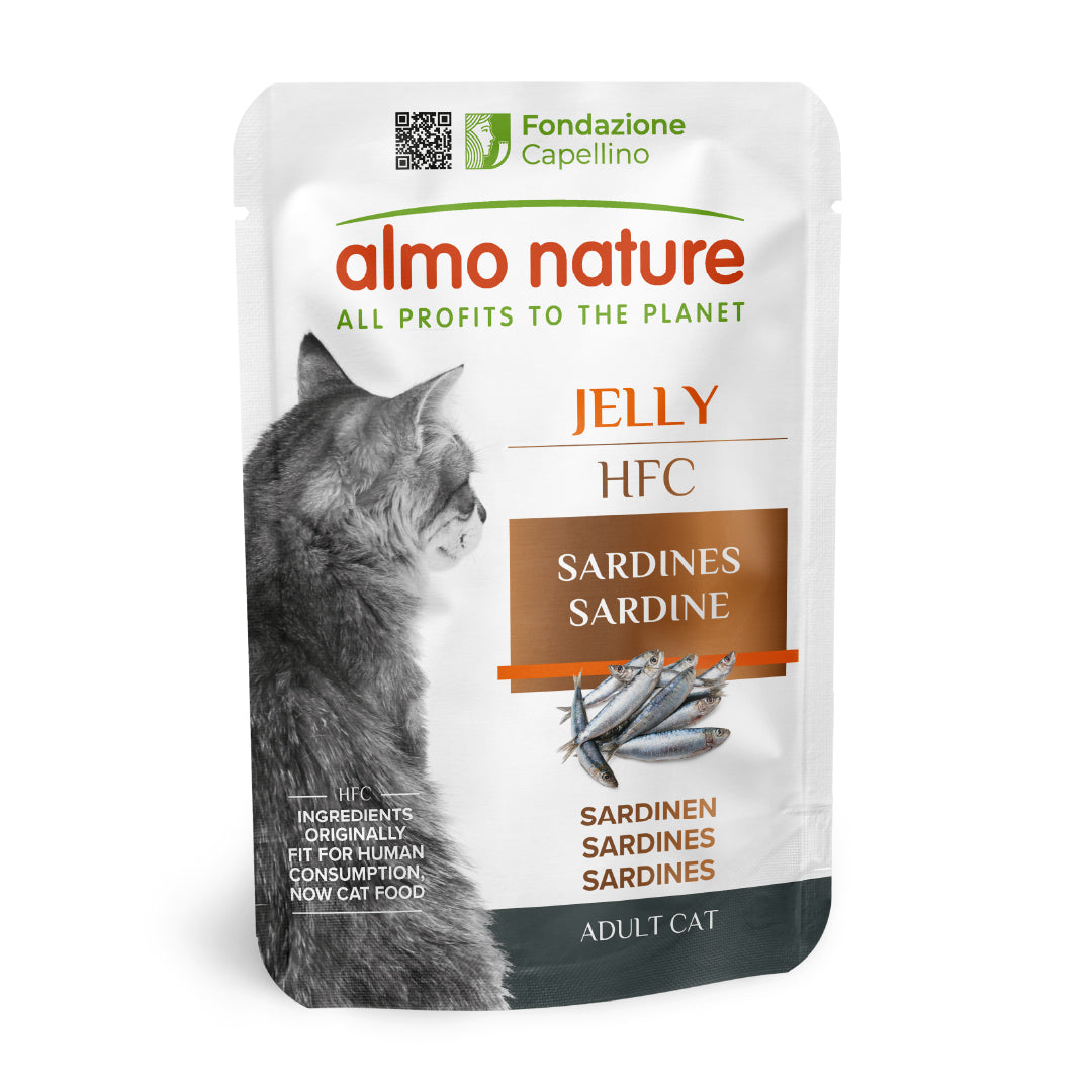Almo Nature HFC Jelly Cats - Sardine 55g Almo Nature HFC Jelly Cats - Sardine 55g